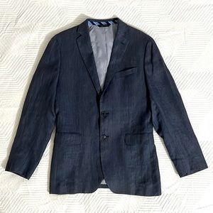 Banana Republic Modern Slim Fit Navy Blazer